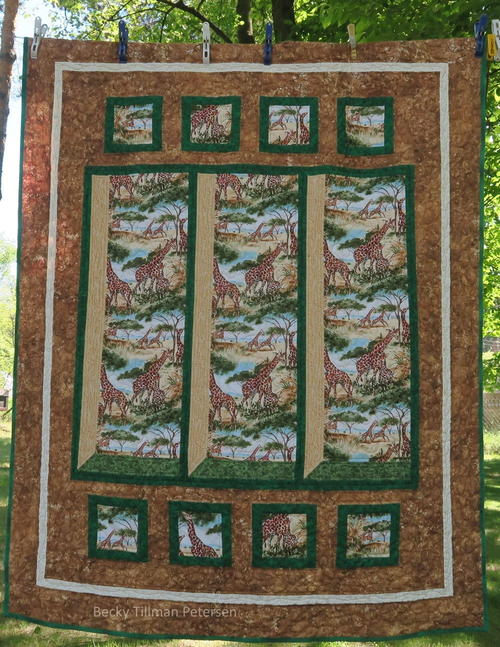 Window View Quilt Pattern