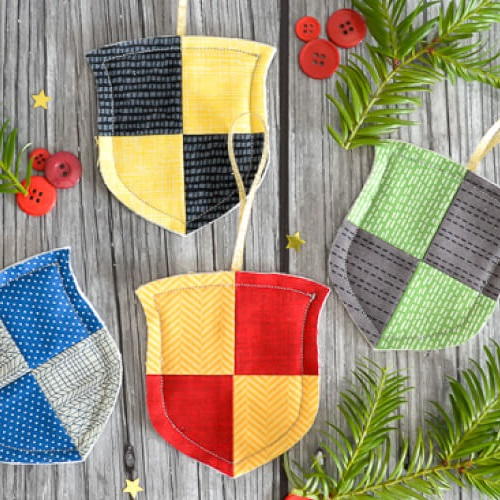 Hogwarts House Christmas Ornaments