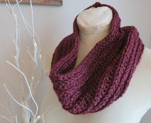 One Stitch Cowl | AllFreeCrochet.com