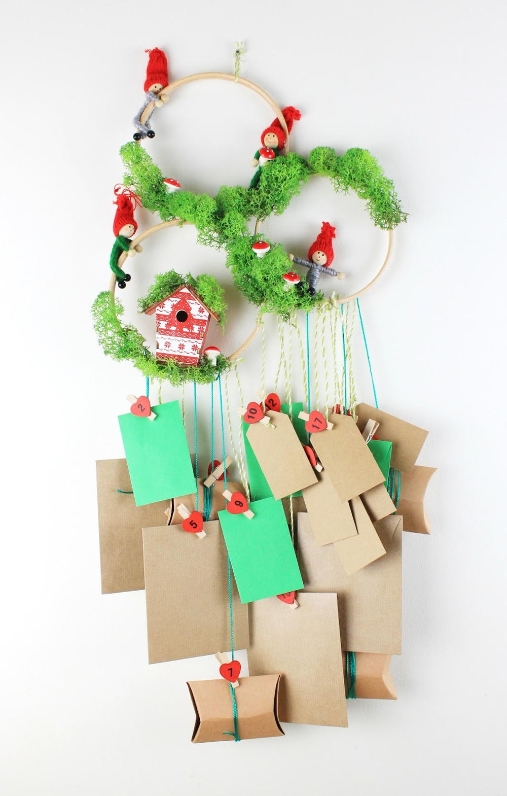 Rustic Woodland Advent Calendar