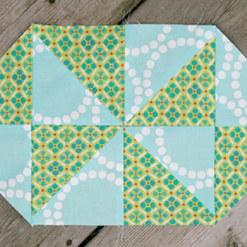 Candy Pinwheel Quilt Blocks
