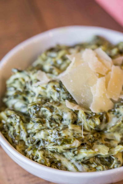 Morton’s Steakhouse Creamed Spinach