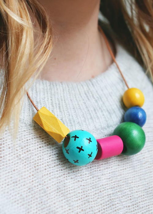 Art Teacher-Inspired Statement Necklace