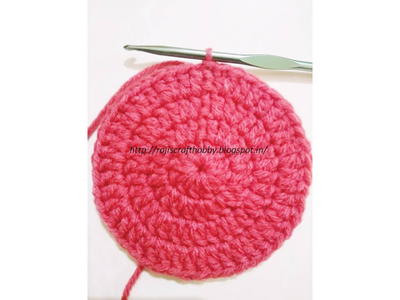 How to make Seamless Crochet Circle