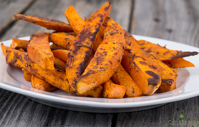 Loaded Sweet Potato Fries