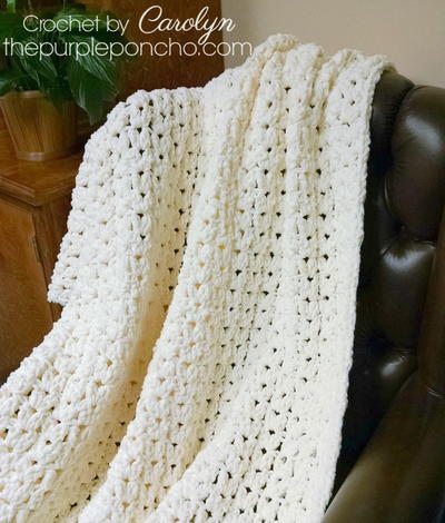 Bernat blanket yarn knit patterns easy