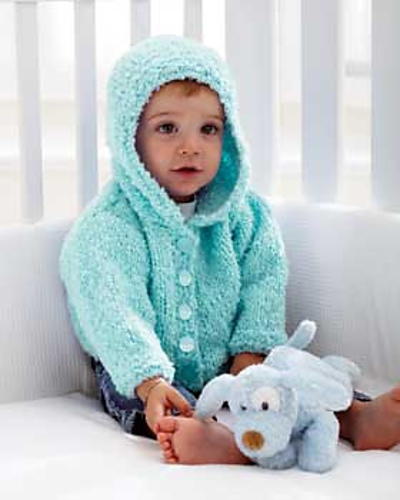 Soft Knit Baby Hoodie