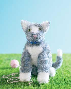 Kitten Toy Knitting Pattern