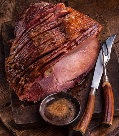 Ham with Coconut Butter Glaze