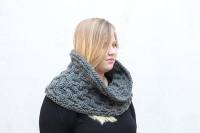 Chunky Cable Cowl