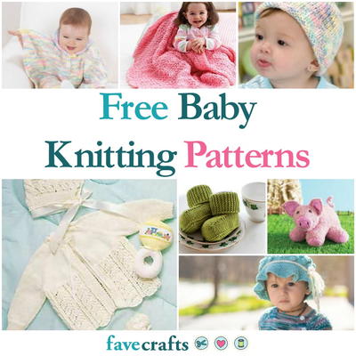 50+ Free Baby Knitting Patterns | FaveCrafts.com