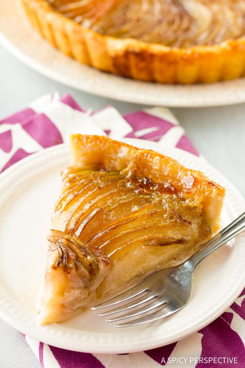 Brie and Pear Tart