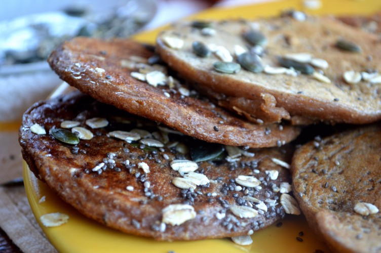 Picture of Muesli Pancakes | RecipeLion.com