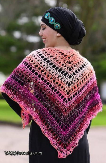 Beautiful Crochet Summer Shawl