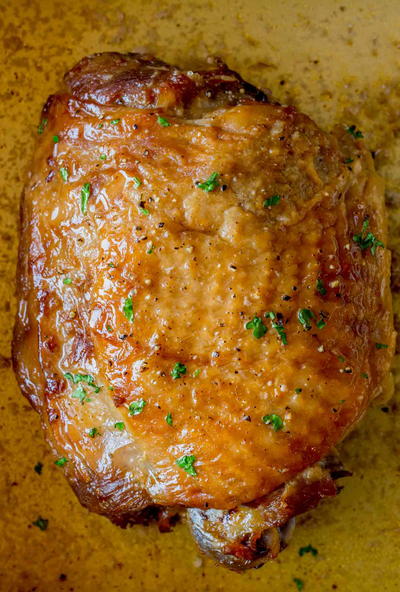 Easy Roasted Turkey Thighs