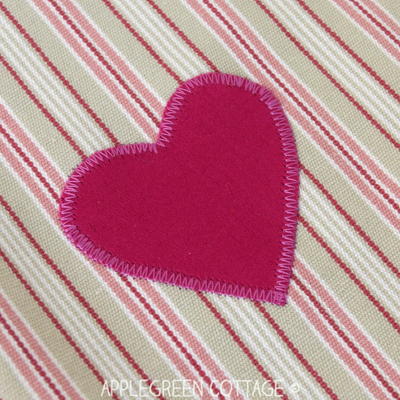 Quick and Easy Heart Applique