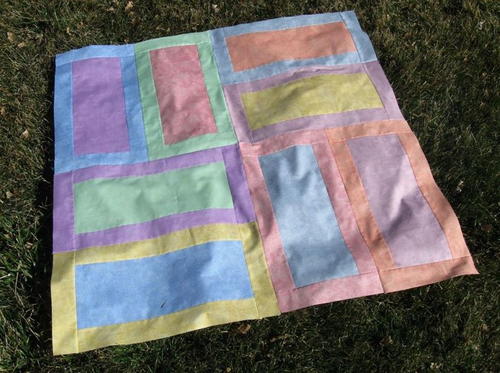 Easy Watercolor Quilt