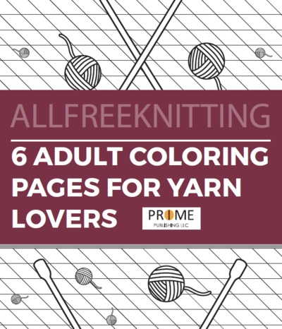 6 Adult Coloring Pages For Yarn Lovers Allfreeknitting Com