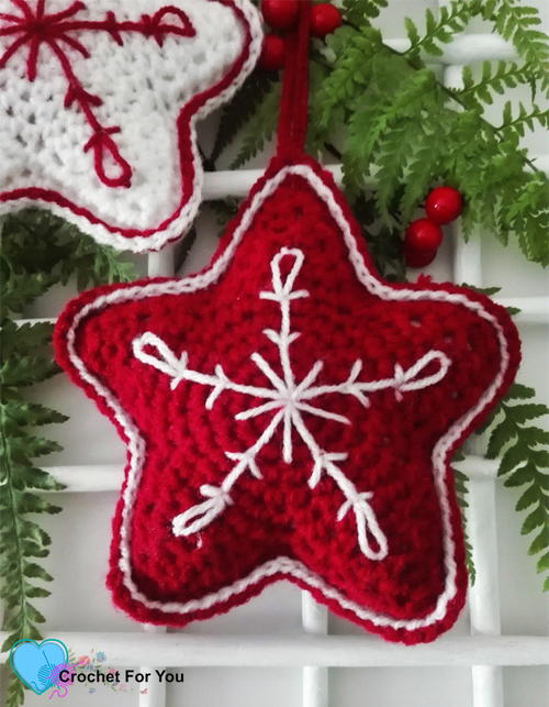 Christmas Crochet Star