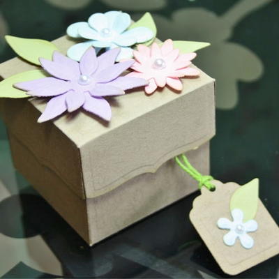 Little Flowers DIY Gift Box