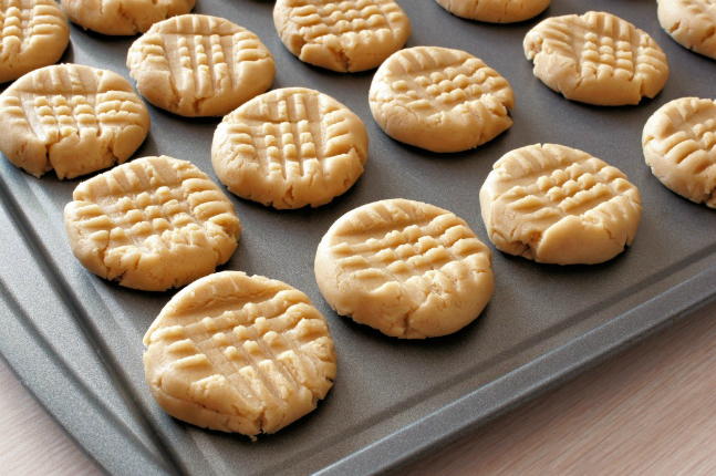 Coconut Oil Peanut Butter Cookies