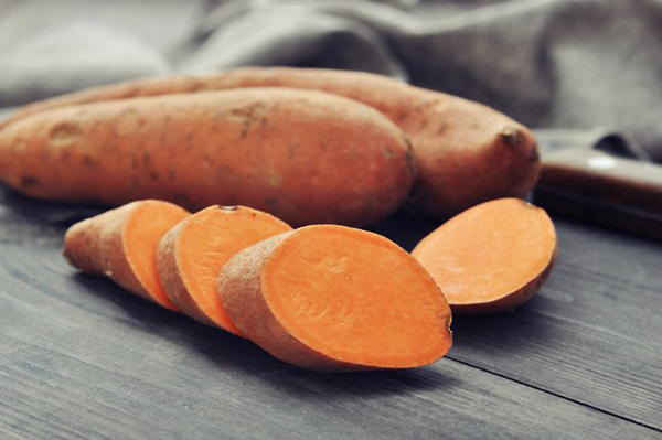 Roasted Sweet Potatoes with Coconut Oil