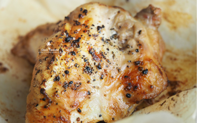 Baked Chicken with Coconut Oil Basting Sauce