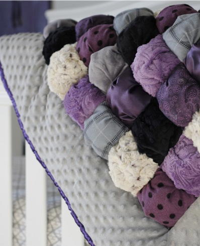 Puffy Purple Quilt Pattern