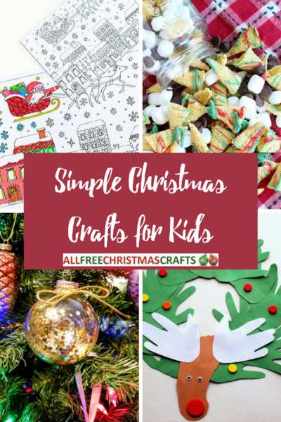 20+ Simple Christmas Crafts for Kids