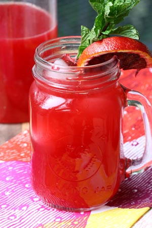 Panera-Inspired Blood Orange Lemonade Recipe