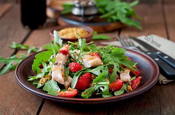 Summery Strawberry Chicken Salad