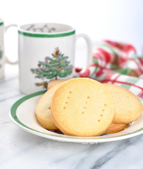 3-Ingredient Classic Scottish Shortbread Cookies