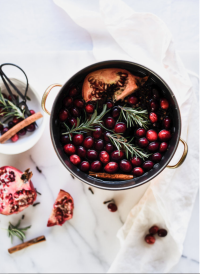 Pomegranate and Cranberry Potpourri Recipe