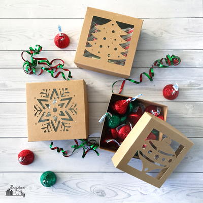 DIY Christmas Gift Boxes