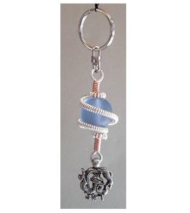 Coiled Wire Key Ring