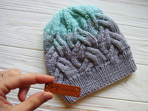 Northern Lights Knit Hat Allfreeknitting Com Northern Lights Knit Hat Allfreeknitting Com