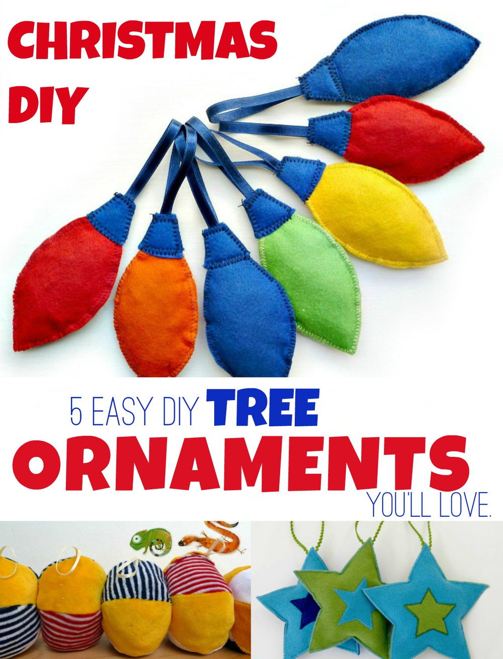 Easy And Free: 5 DIY Christmas Ornaments | FaveCrafts.com