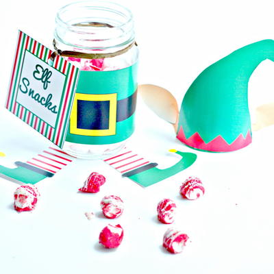 Elf Snack Jar