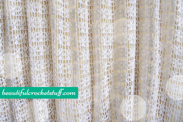 Crochet Curtain Free Pattern