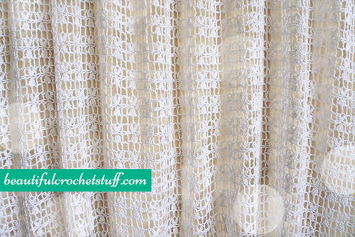Crochet Curtain Free Pattern