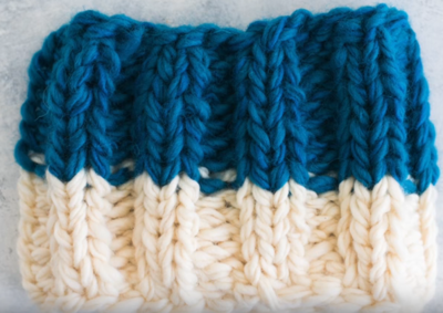 Messy Bun Hat Knitting Pattern