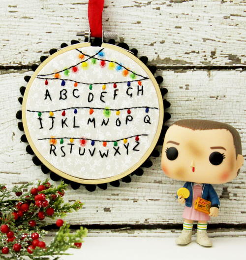 Stranger Things-Inspired DIY Ornament