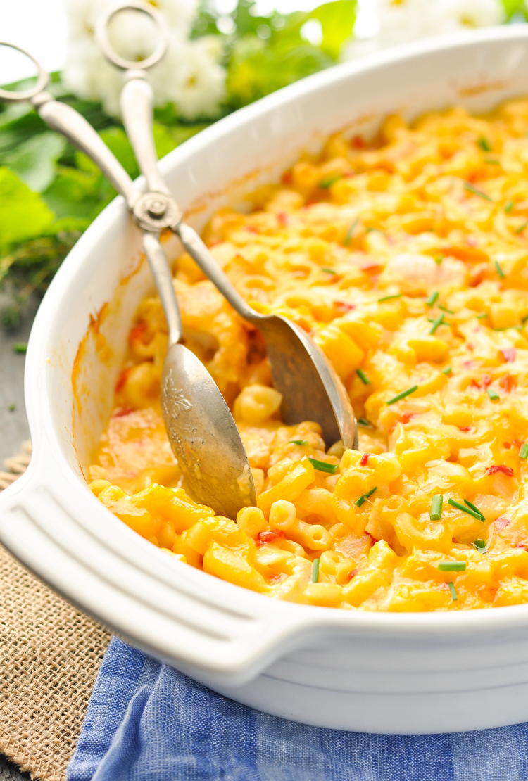 Dump-and-Bake Chicken Mac And Cheese | AllFreeCasseroleRecipes.com