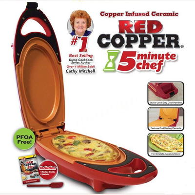 Red Copper 5 Minute Chef from BulbHead.com