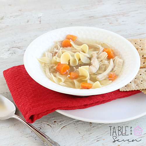Comforting Slow Cooker Chicken Noodle Soup