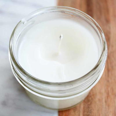 DIY Beeswax Candles in Jars