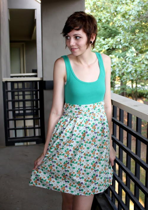 DIY Tank Dress | AllFreeSewing.com