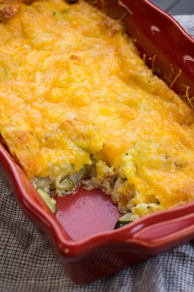 Zucchini Cheese Casserole