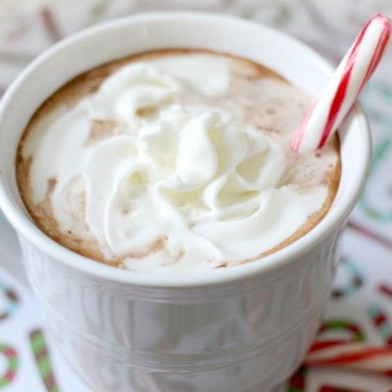 Peppermint Mocha Hot Chocolate