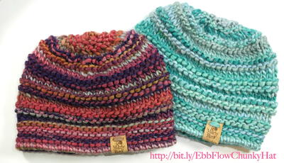 Ebb and Flow Chunky Knit Hat